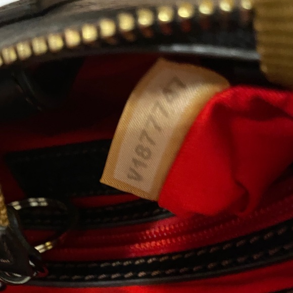 Dooney & Bourke Lizzie nwt Black Leather Shoulder Bag  mini - Picture 6 of 12